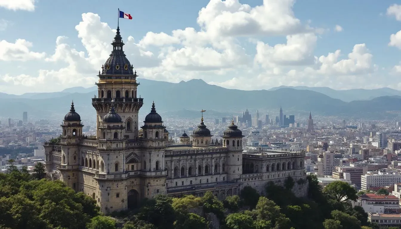 Chapultepec Castle - filming location in Mexico