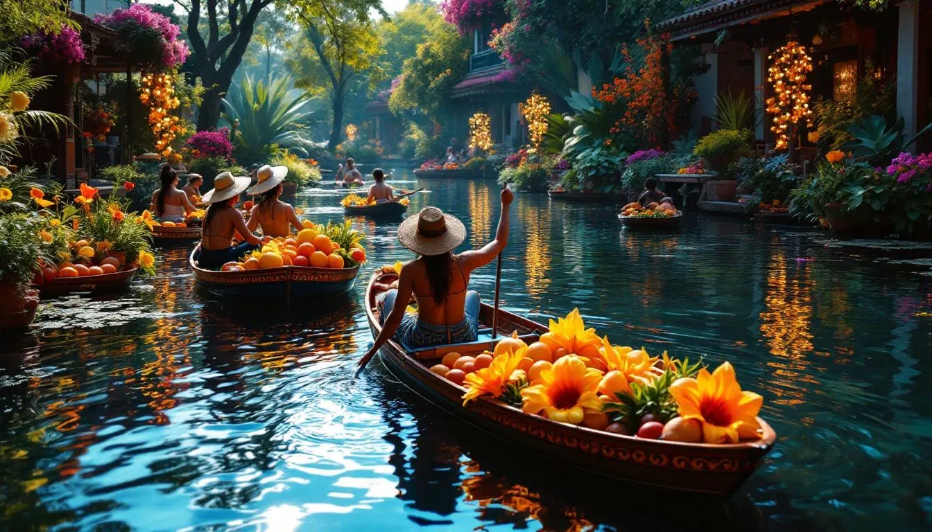 Xochimilco - filming location in Mexico