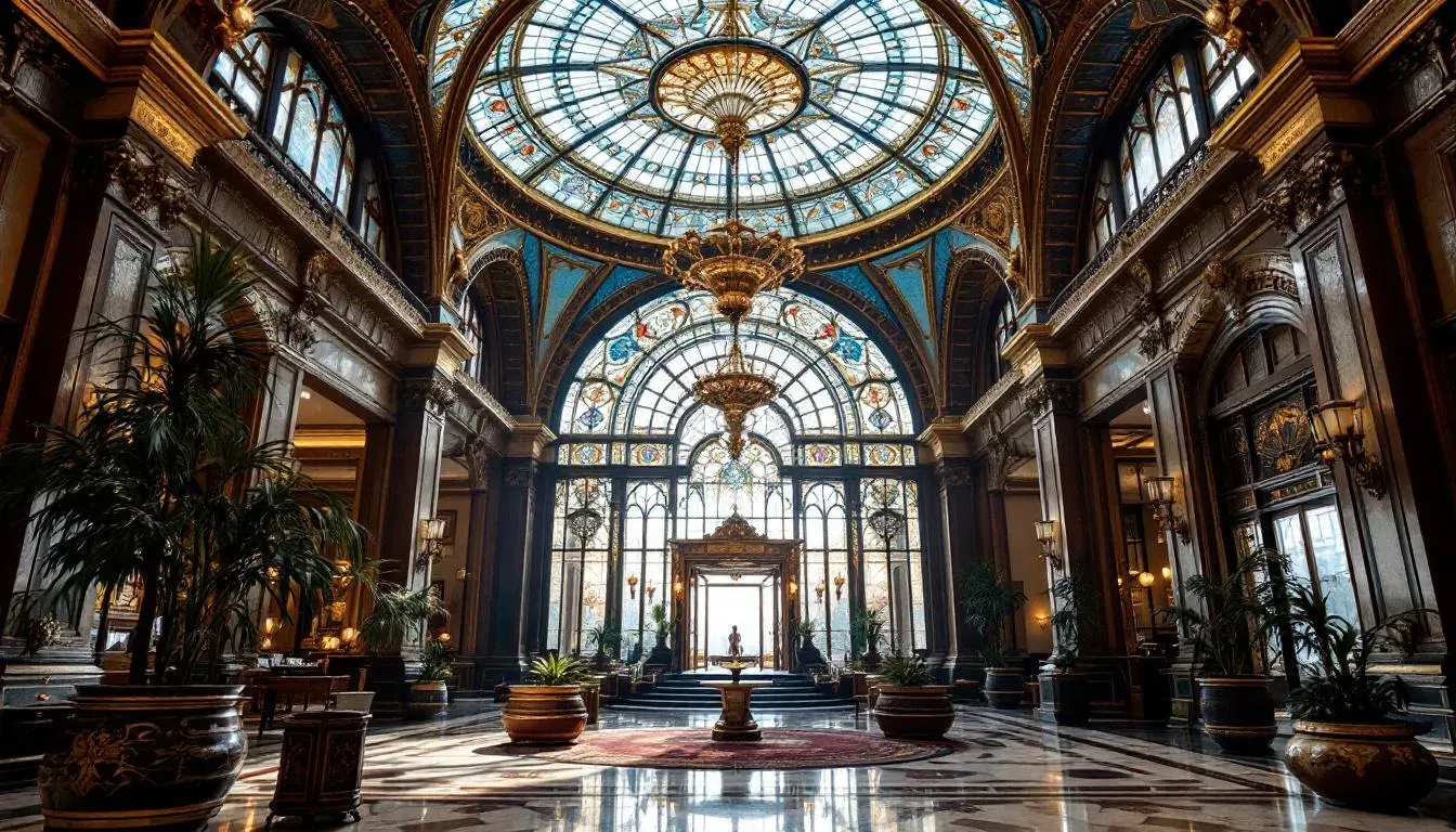 Gran Hotel Lobby - filming location in Mexico