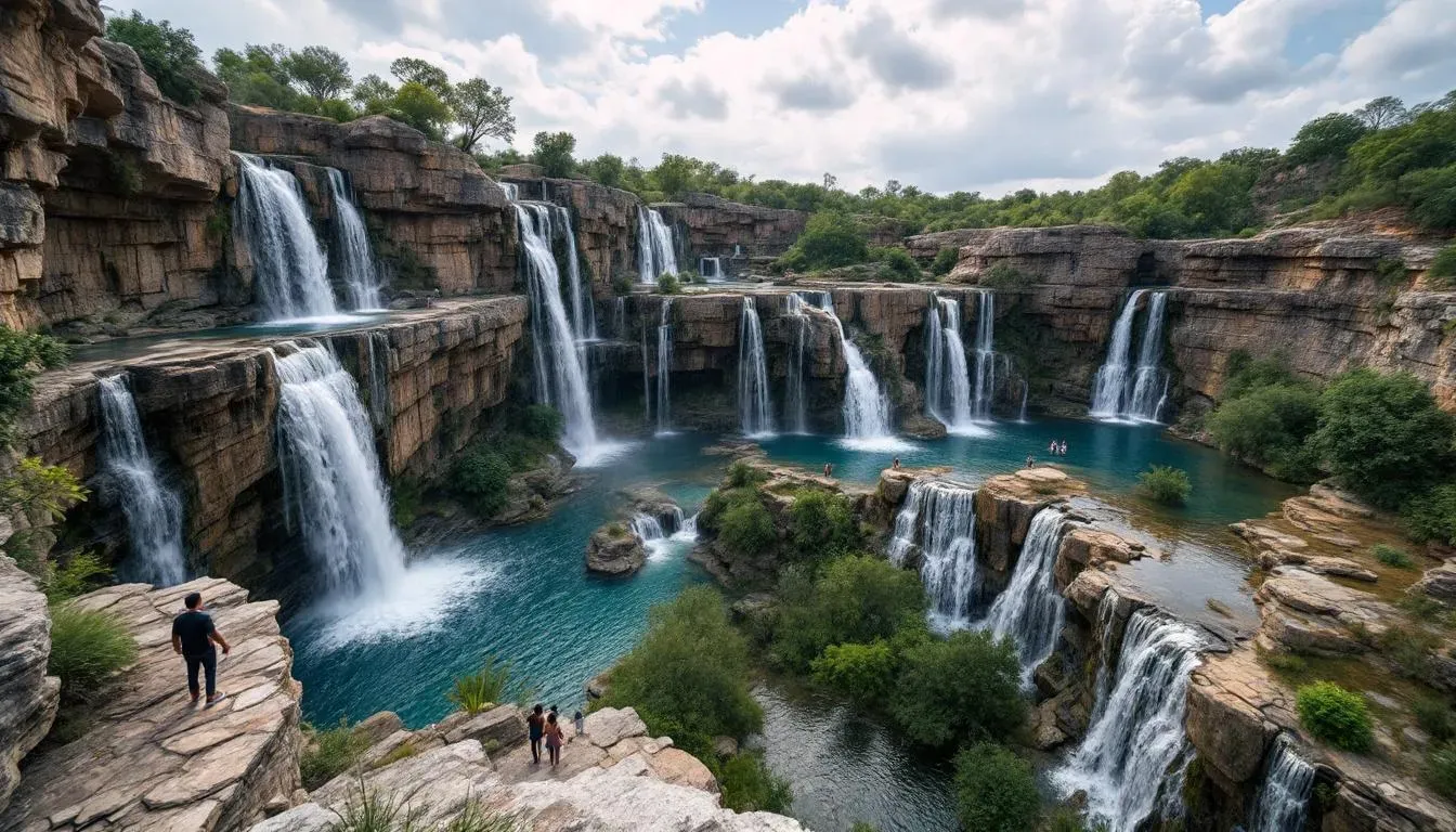 Hierve El Agua - filming location in Mexico