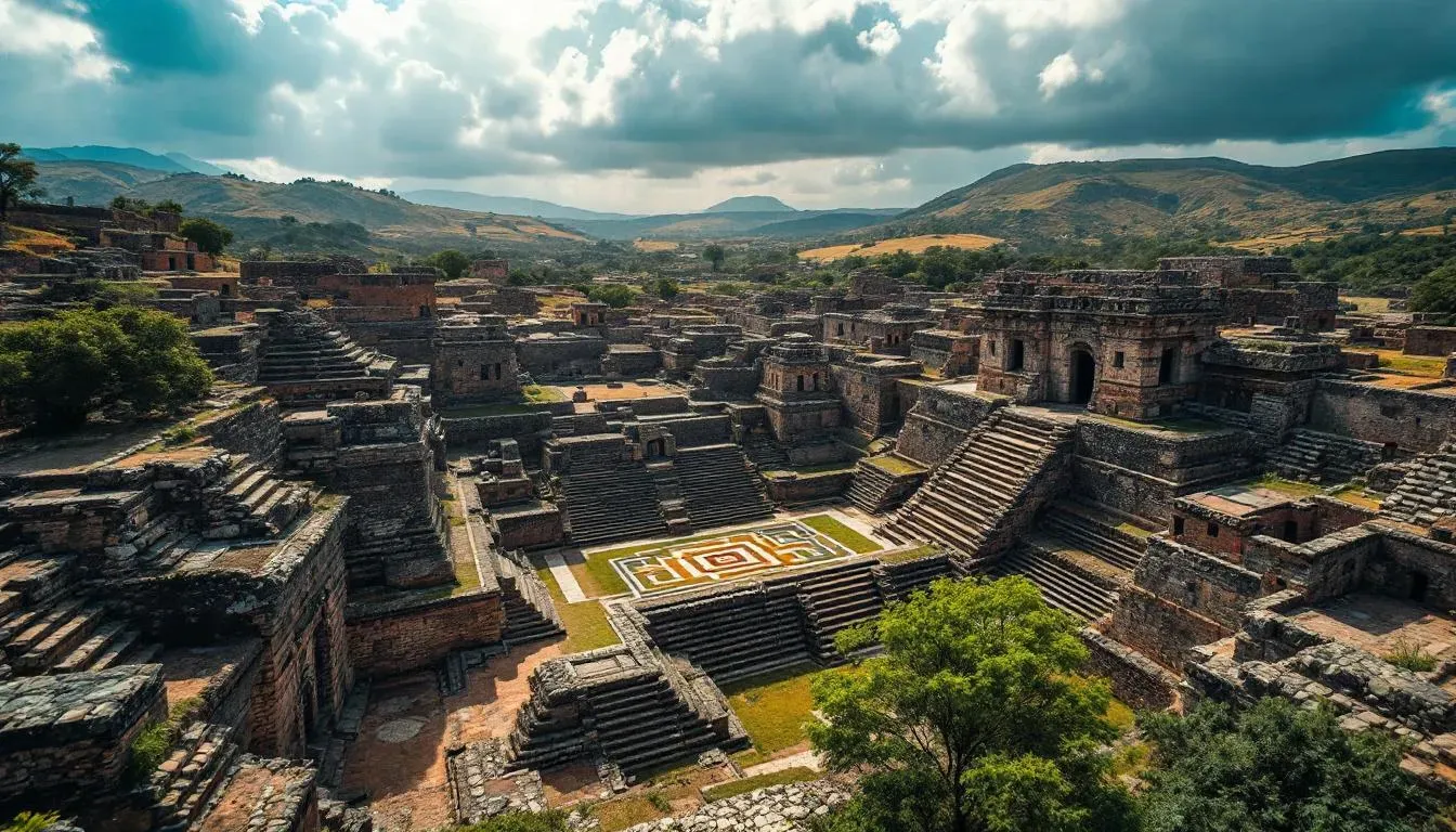 Mitla - filming location in Mexico
