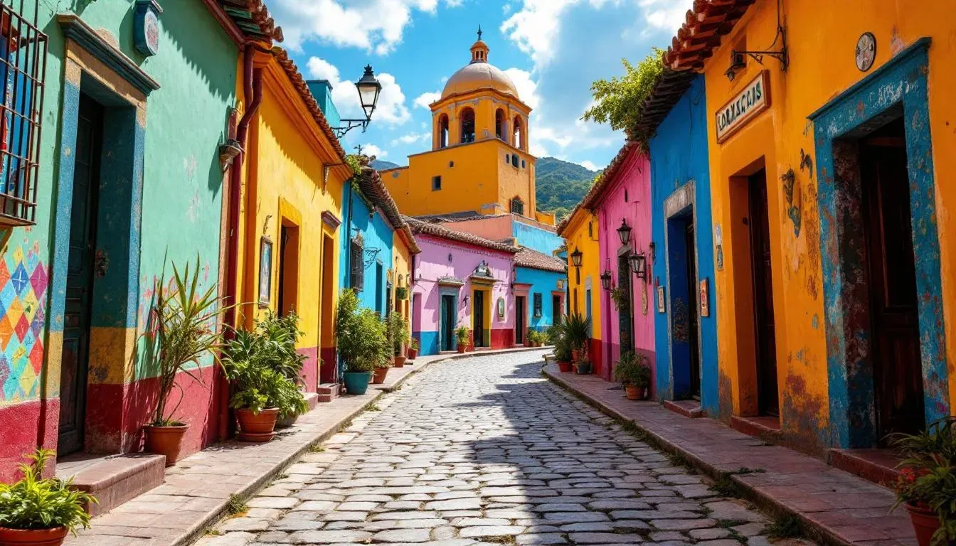 Oaxaca Streets - filming location in Mexico