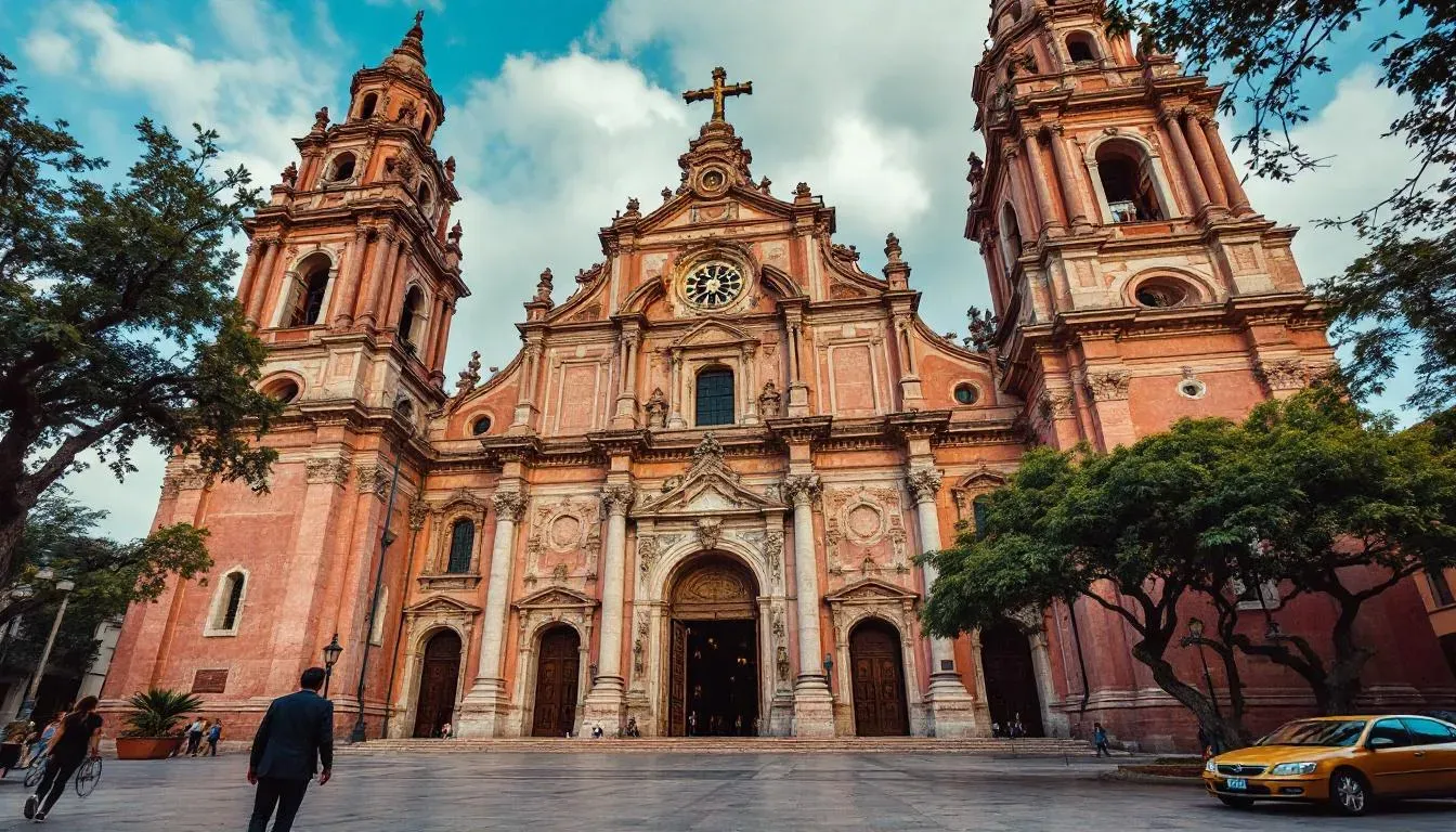 Morelia Cathedral - filming location in Mexico