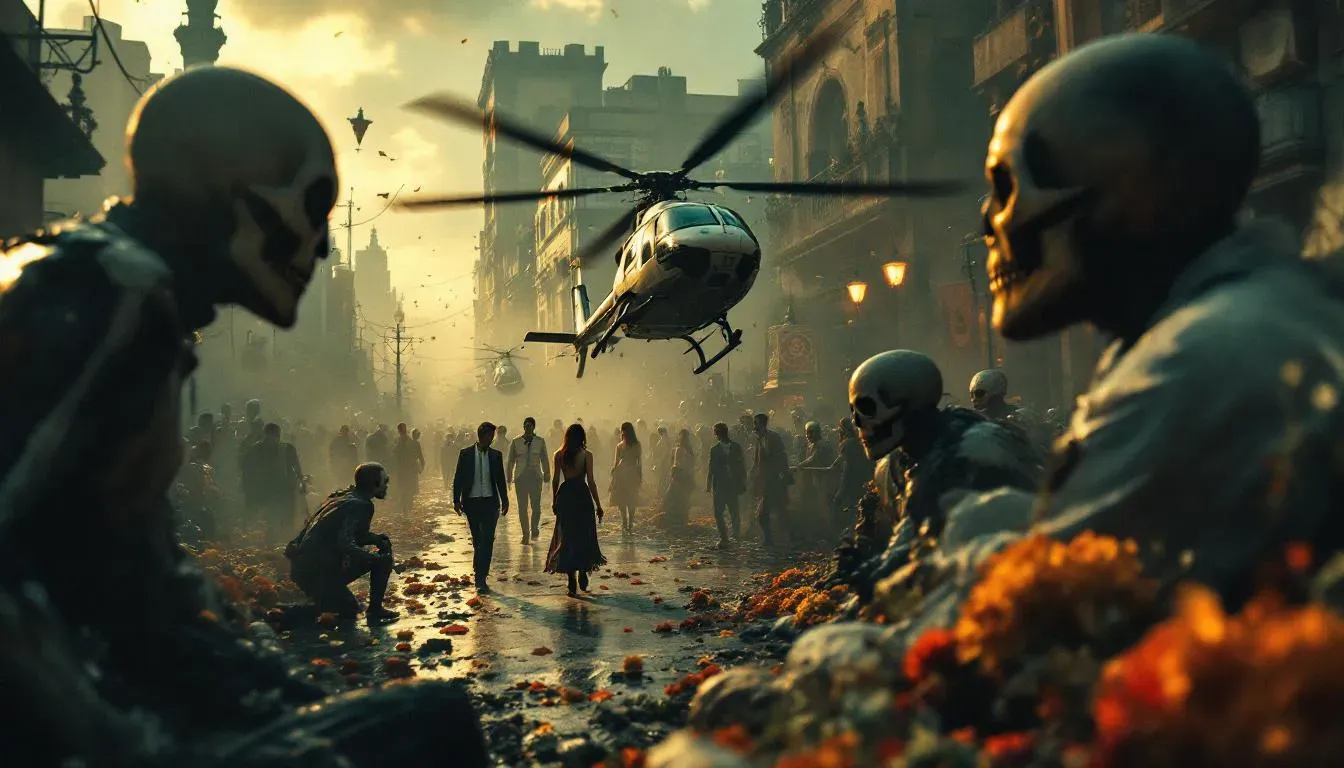 Spectre Production - filming location in Mexico